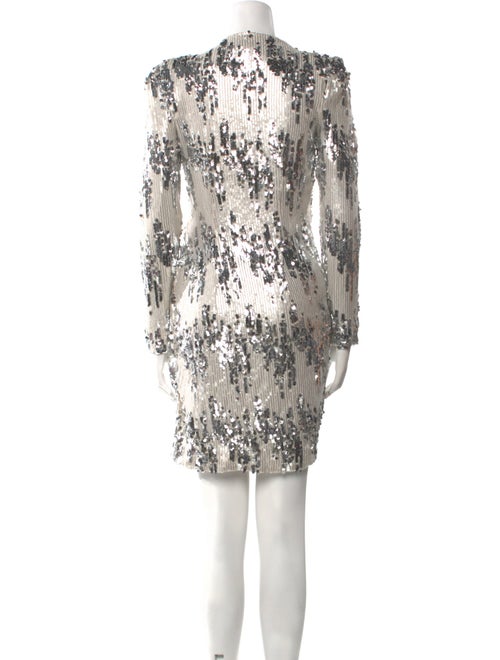 Maje Printed Mini Dress