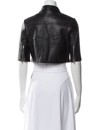 Maje Leather Biker Jacket