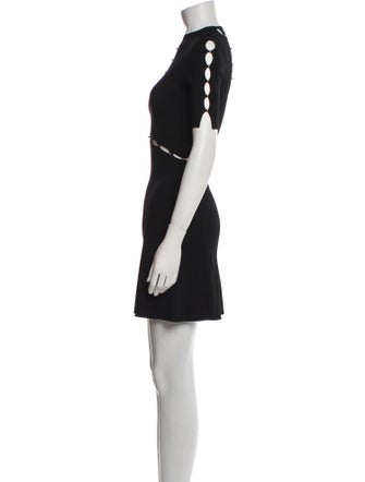 Maje Crew Neck Mini Dress