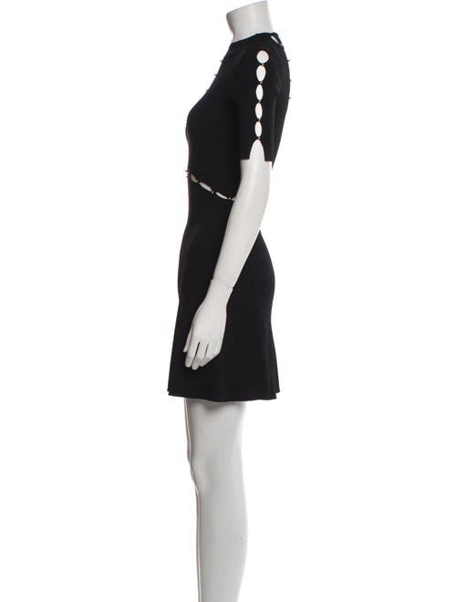 Maje Crew Neck Mini Dress