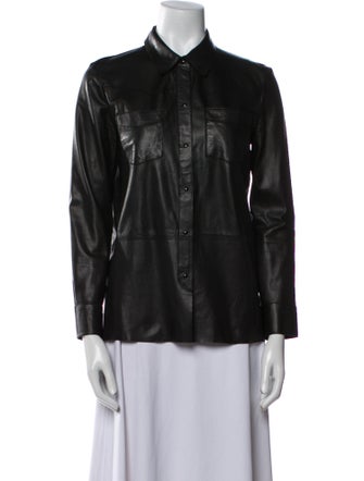 Maje Leather Jacket