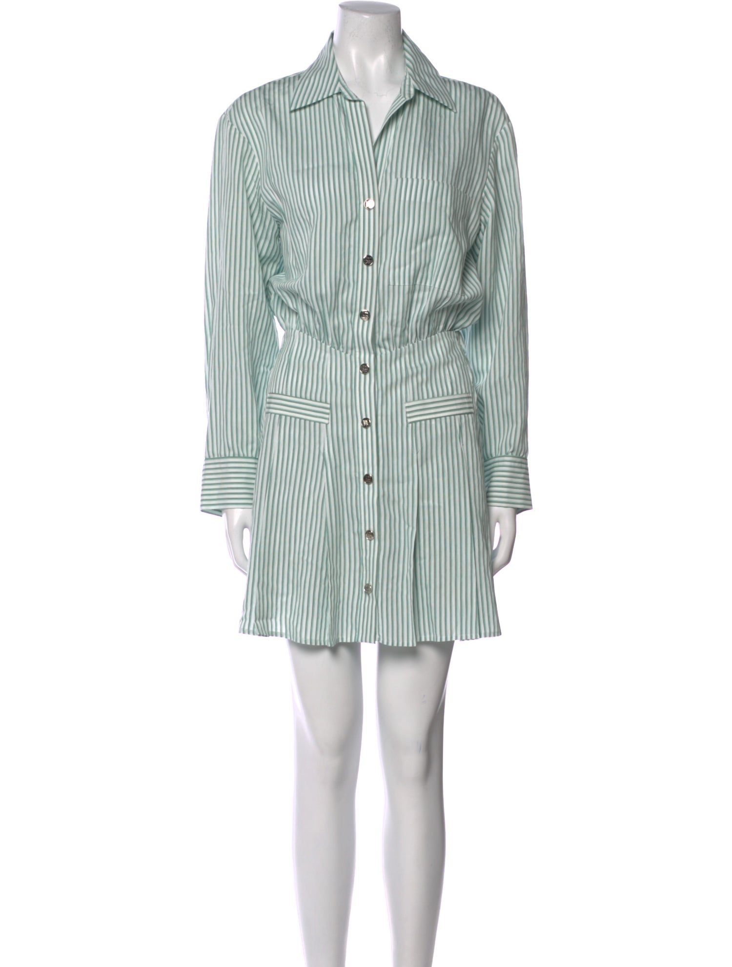 Maje Striped Mini Dress