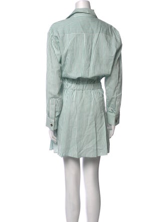 Maje Striped Mini Dress