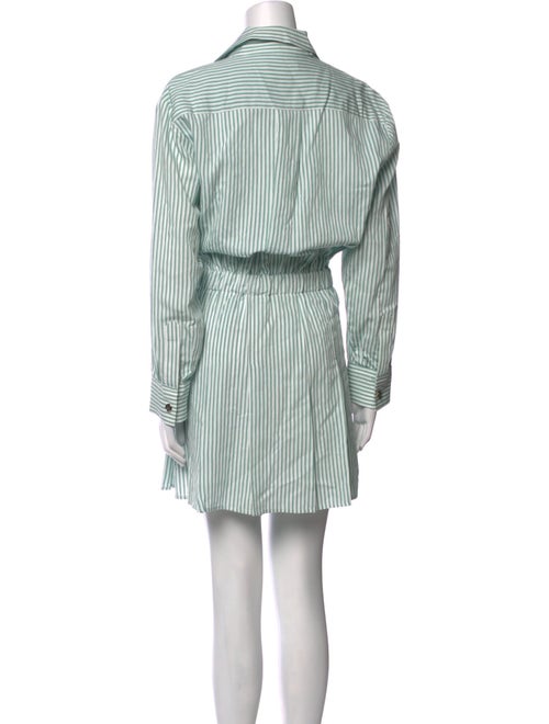 Maje Striped Mini Dress