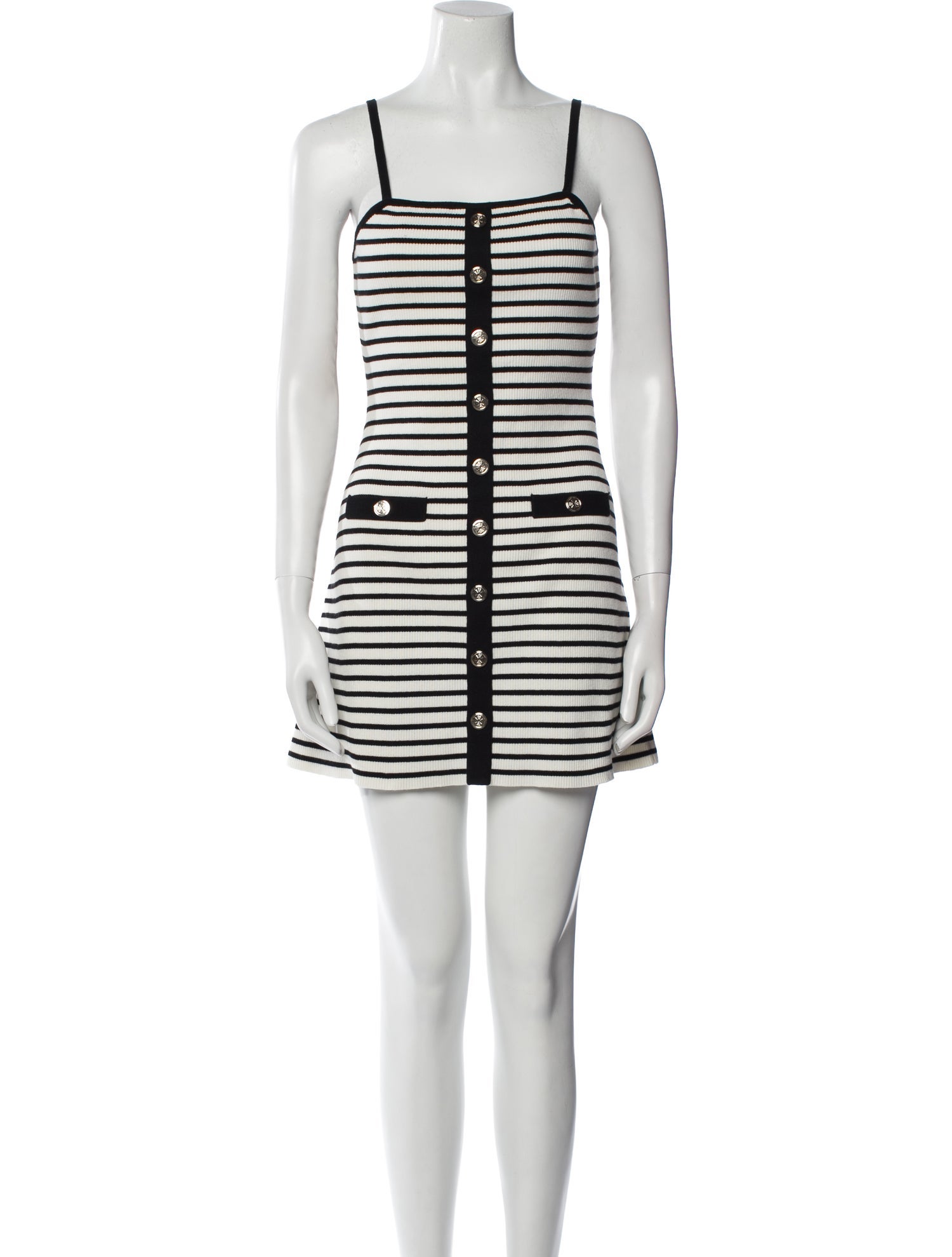 Maje Striped Mini Dress