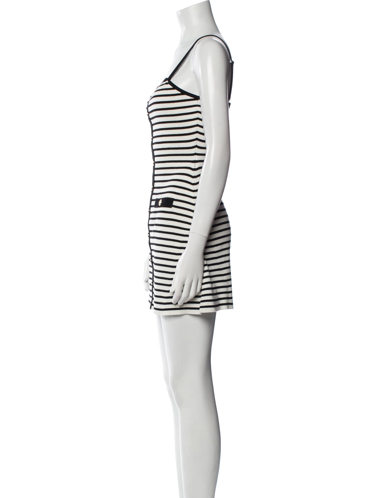 Maje Striped Mini Dress
