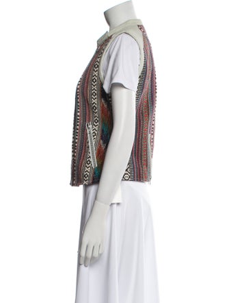 Maje Striped Vest