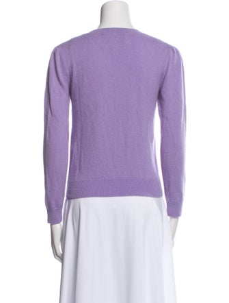 Maje Lamb Leather Crew Neck Sweater