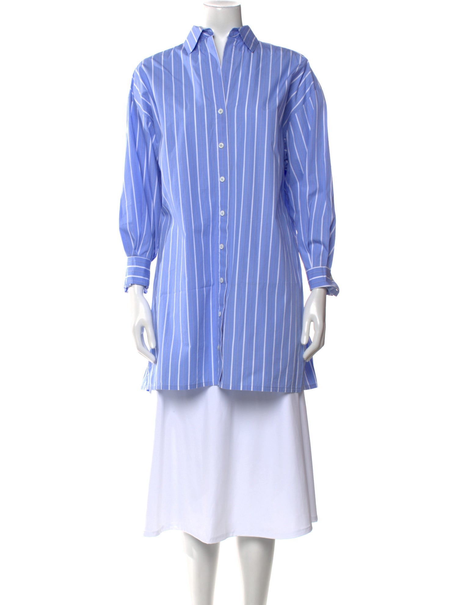Maje Striped Long Sleeve Tunic