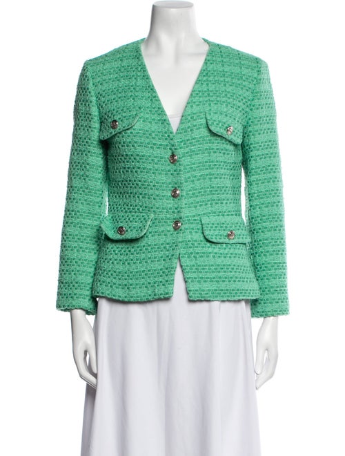 Maje Tweed Pattern Evening Jacket