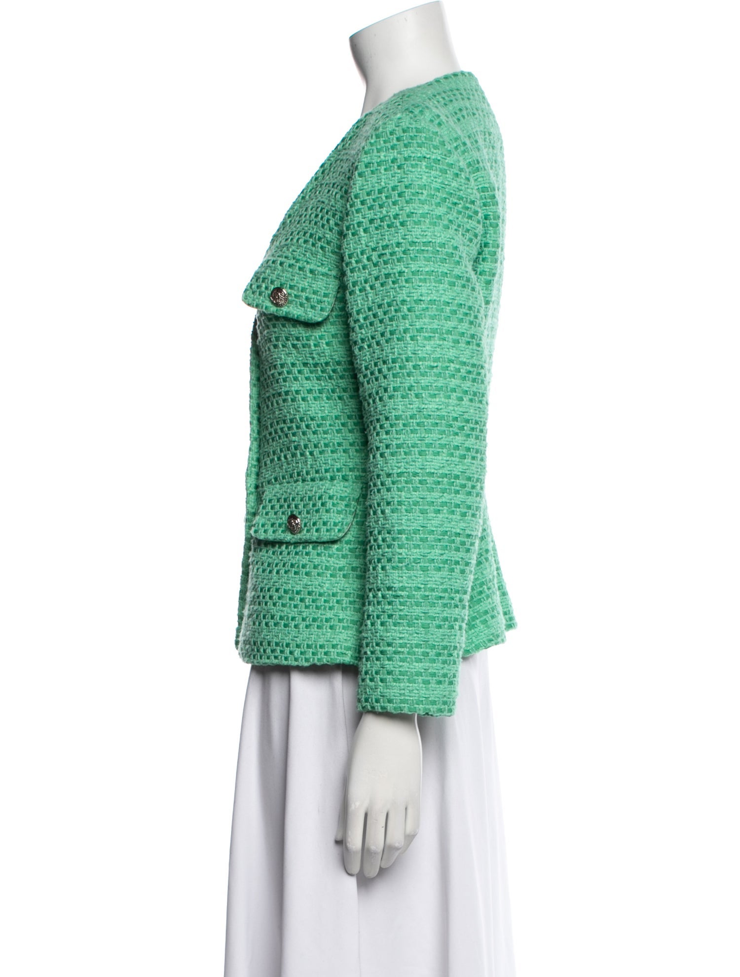 Maje Tweed Pattern Evening Jacket