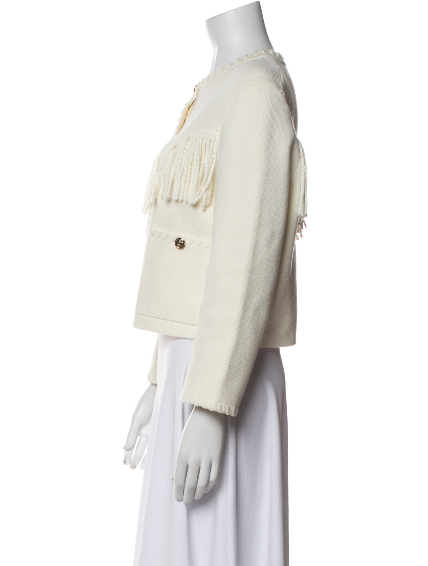 Maje Striped Evening Jacket