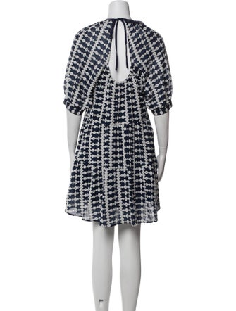 Maje Printed Mini Dress