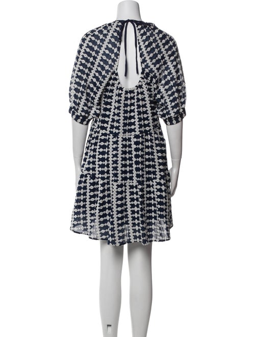 Maje Printed Mini Dress