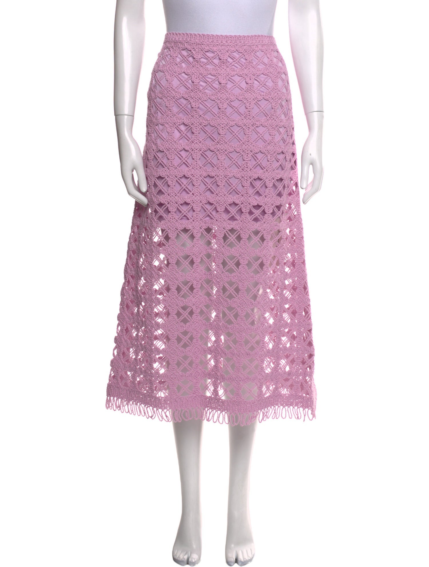 Maje Crochet Midi Length Skirt w/ Tags