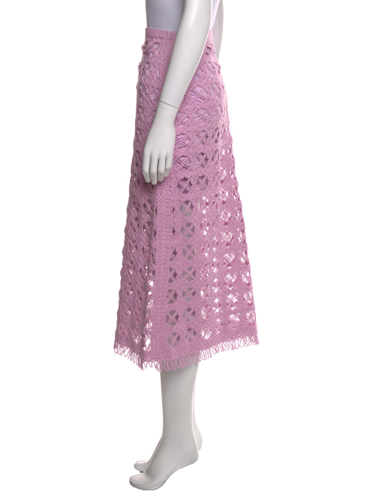 Maje Crochet Midi Length Skirt w/ Tags