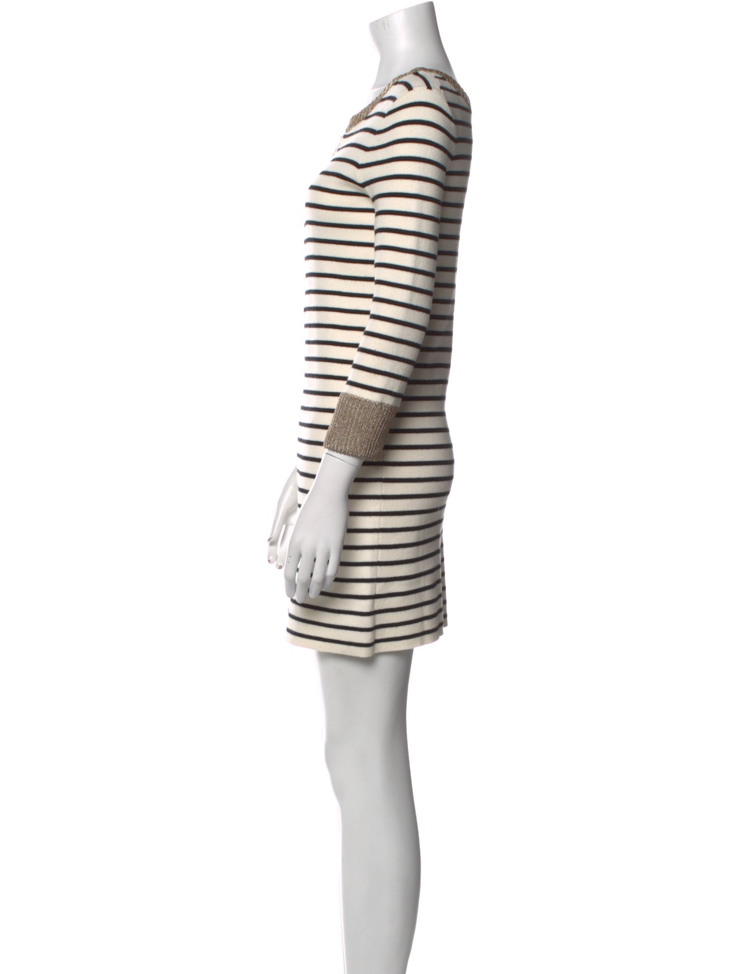 Maje Striped Mini Dress w/ Tags