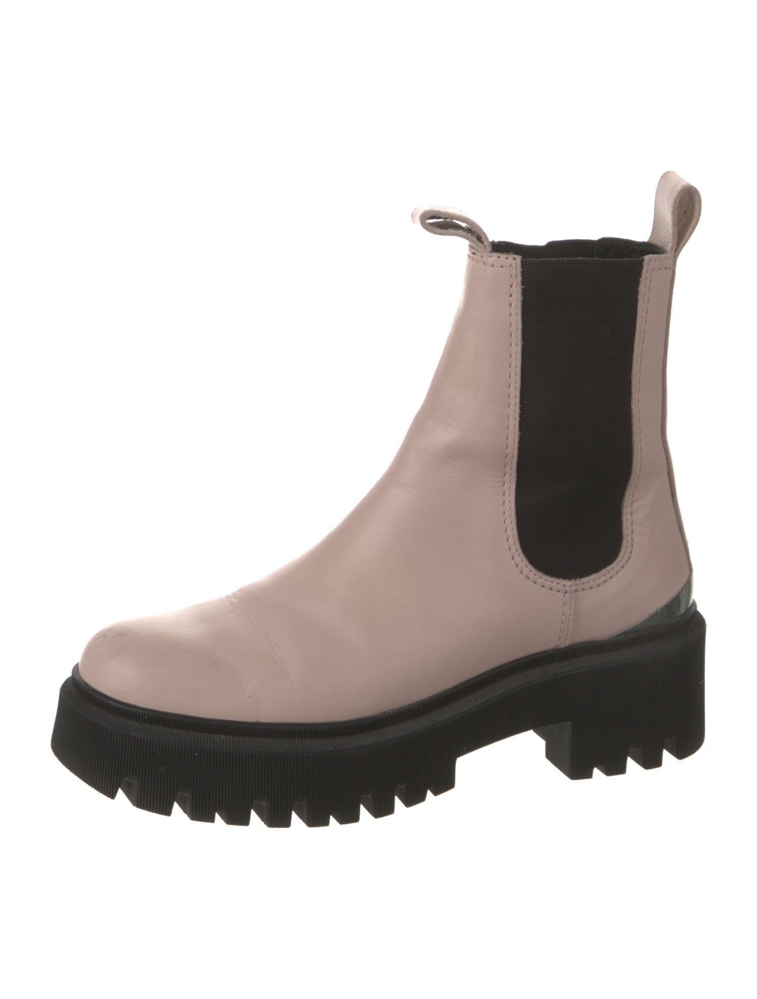 Maje Leather Chelsea Boots