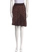 Maje Printed Knee-Length Skirt