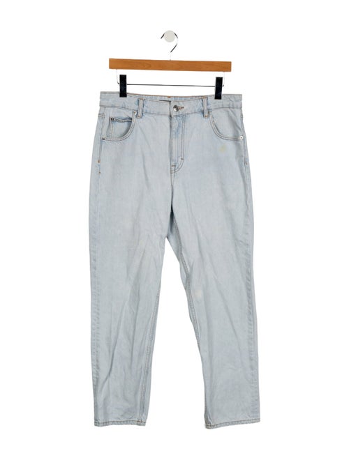 Maje High-Rise Straight Leg Jeans