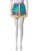 Maje Printed Mini Shorts