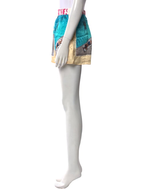 Maje Printed Mini Shorts