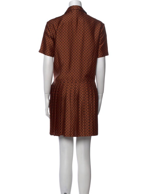 Maje Printed Mini Dress