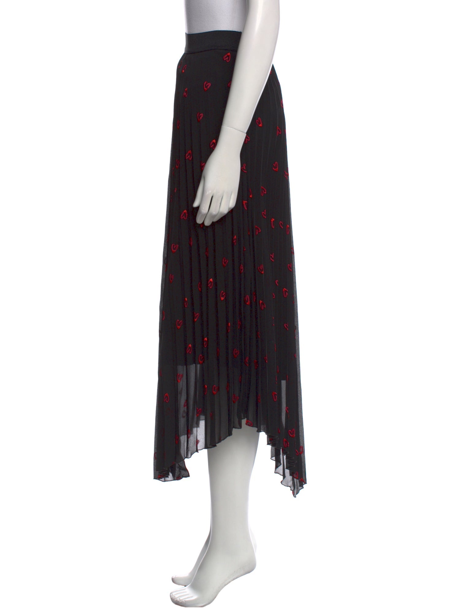Maje Printed Long Skirt w/ Tags