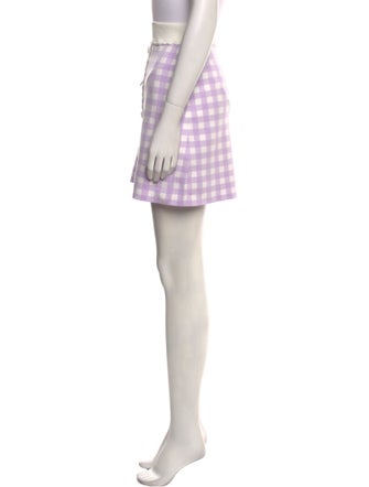 Maje Printed Mini Skirt