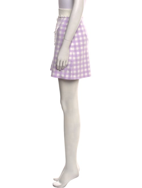 Maje Printed Mini Skirt