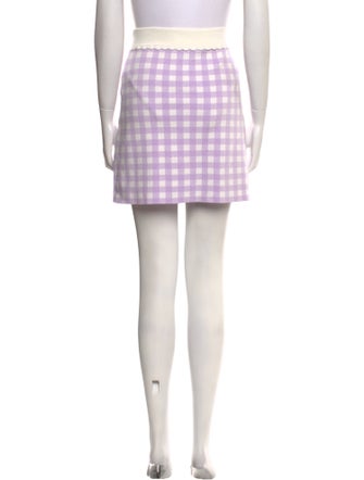 Maje Printed Mini Skirt