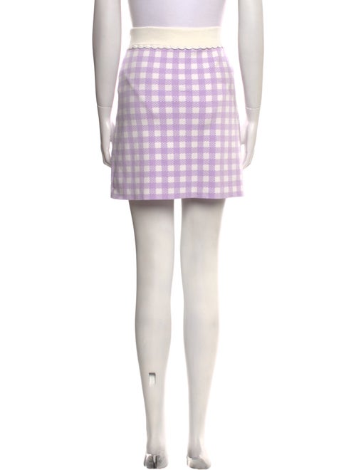 Maje Printed Mini Skirt