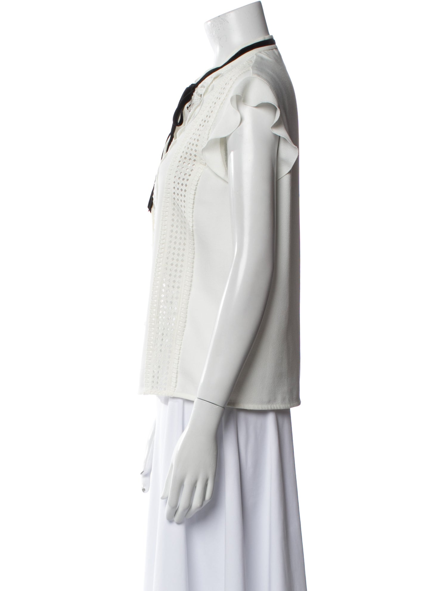 Maje Short Sleeve Blouse