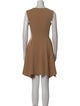 Maje V-Neck Knee-Length Dress