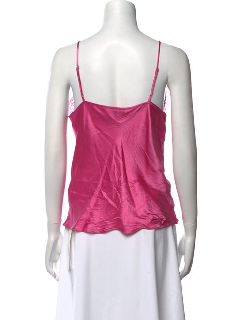 Maje Silk V-Neck Top