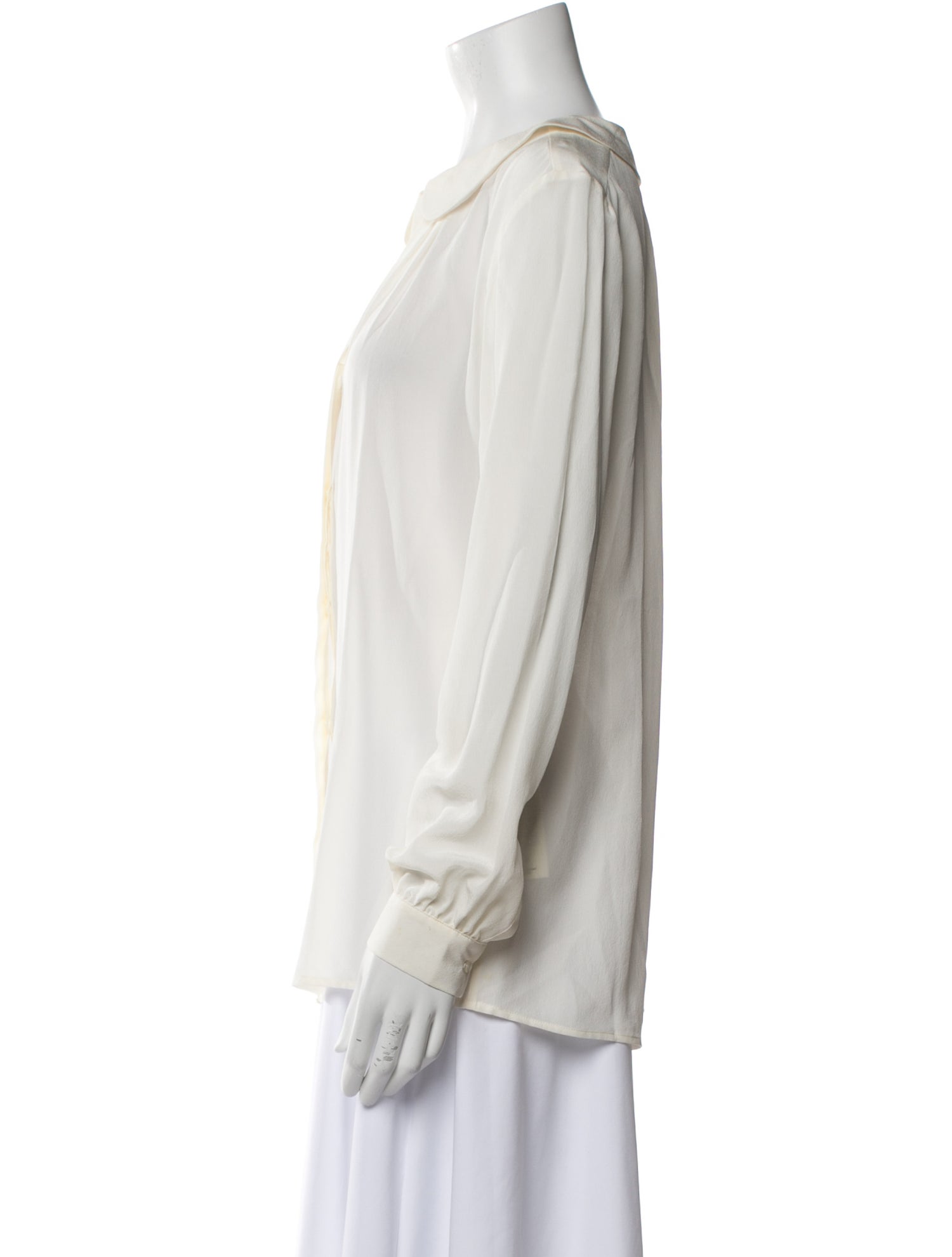 Maje Silk V-Neck Blouse