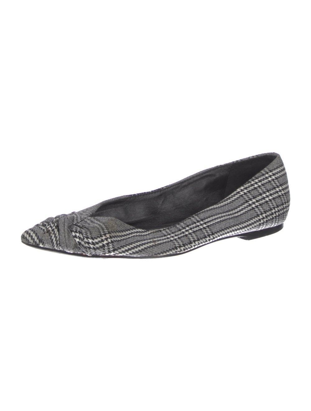 Maje Flats Grey Printed Pointed-Toes - image 2