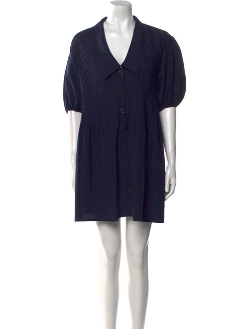 Maje V-Neck Mini Dress