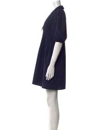 Maje V-Neck Mini Dress