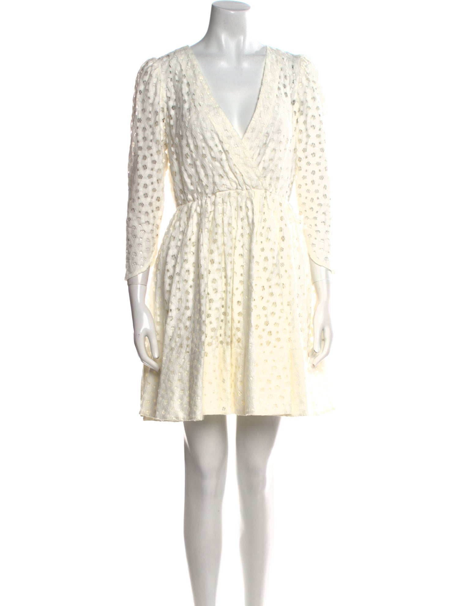 Maje V-Neck Mini Dress w/ Tags