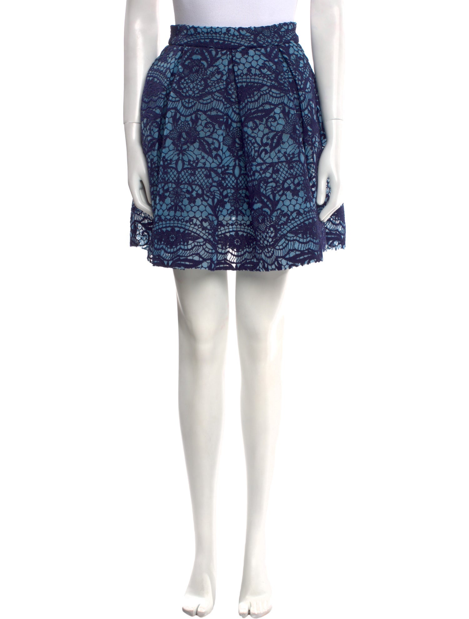 Maje Printed Mini Skirt w/ Tags