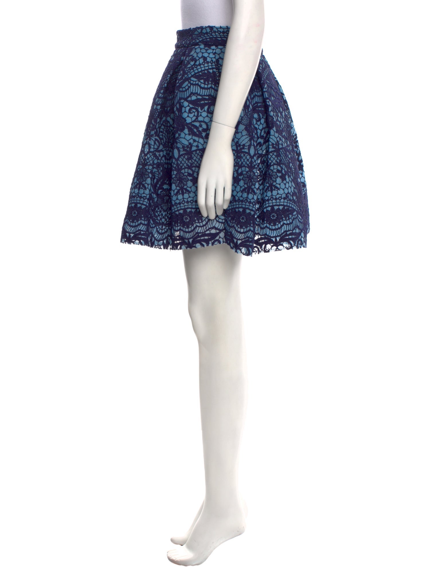 Maje Printed Mini Skirt w/ Tags