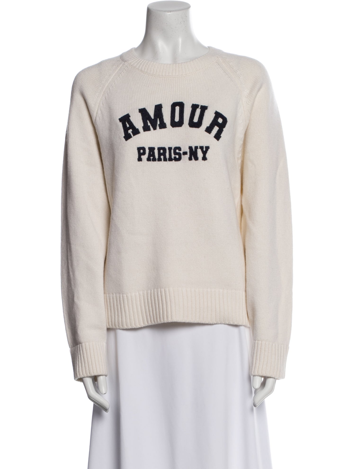 Maje Wool Graphic Print Sweater w/ Tags