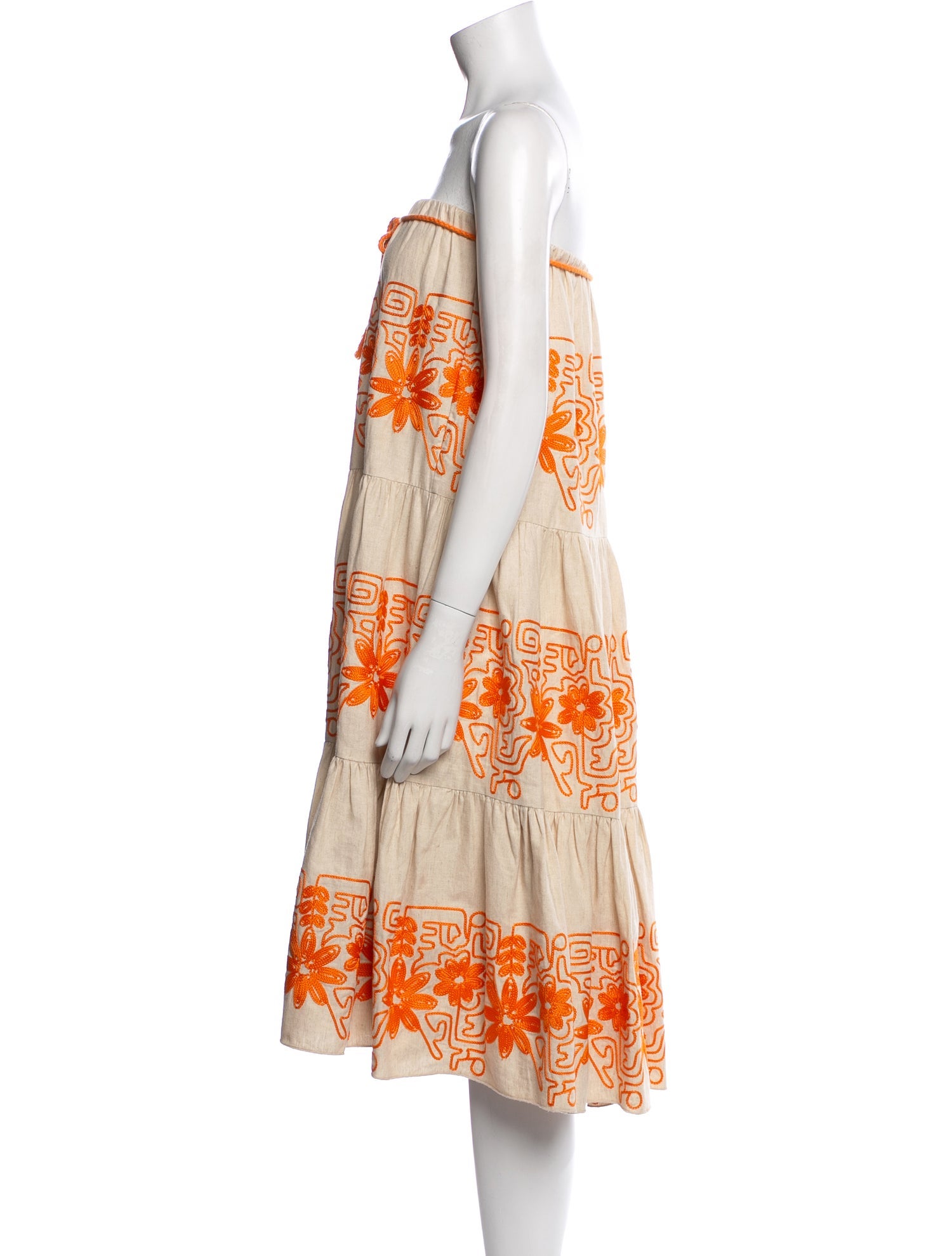 Maje Printed Knee-Length Dress