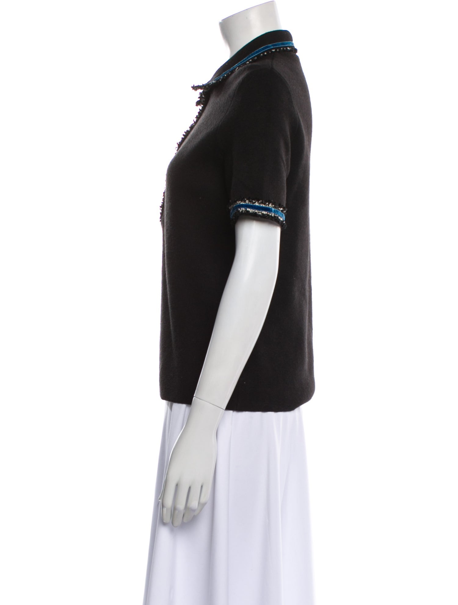 Maje Short Sleeve Polo