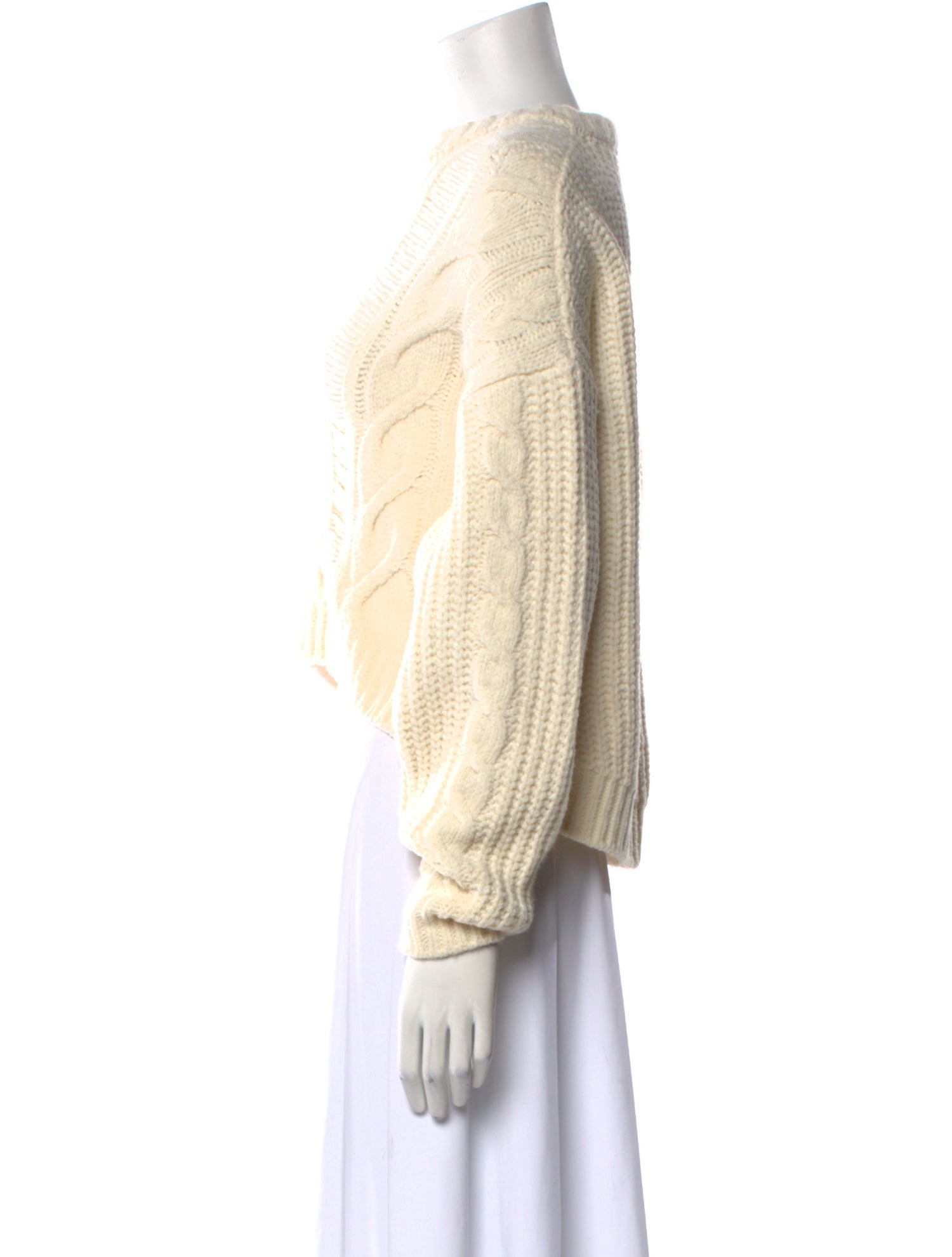 Maje Wool Crew Neck Sweater