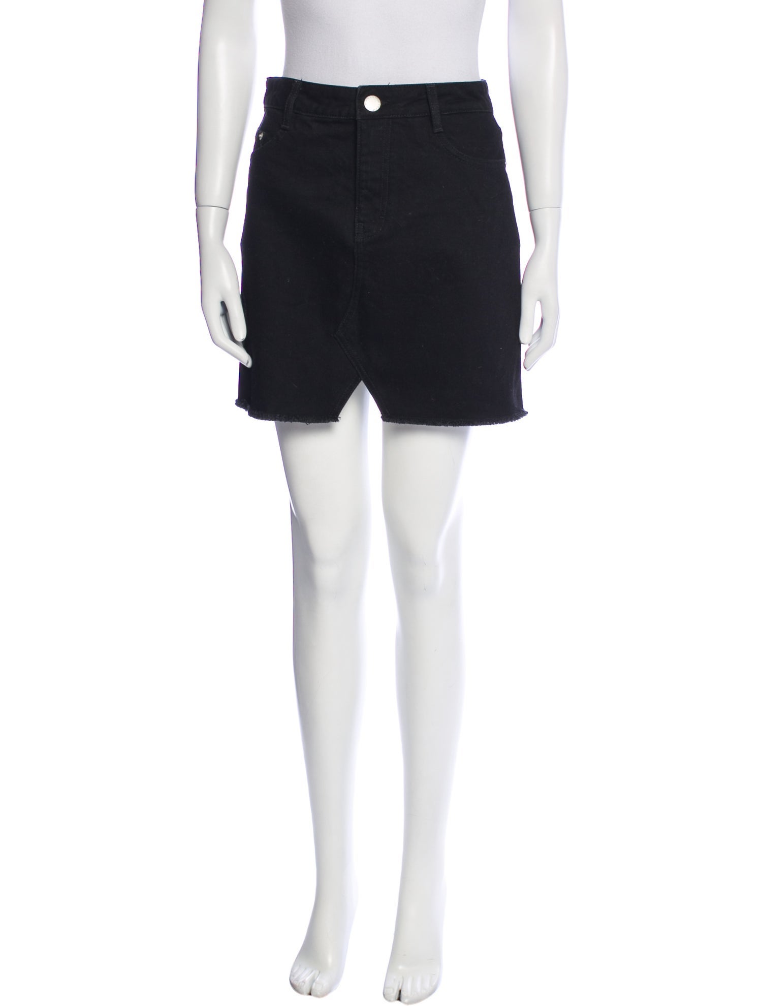 Maje Leather Mini Skirt