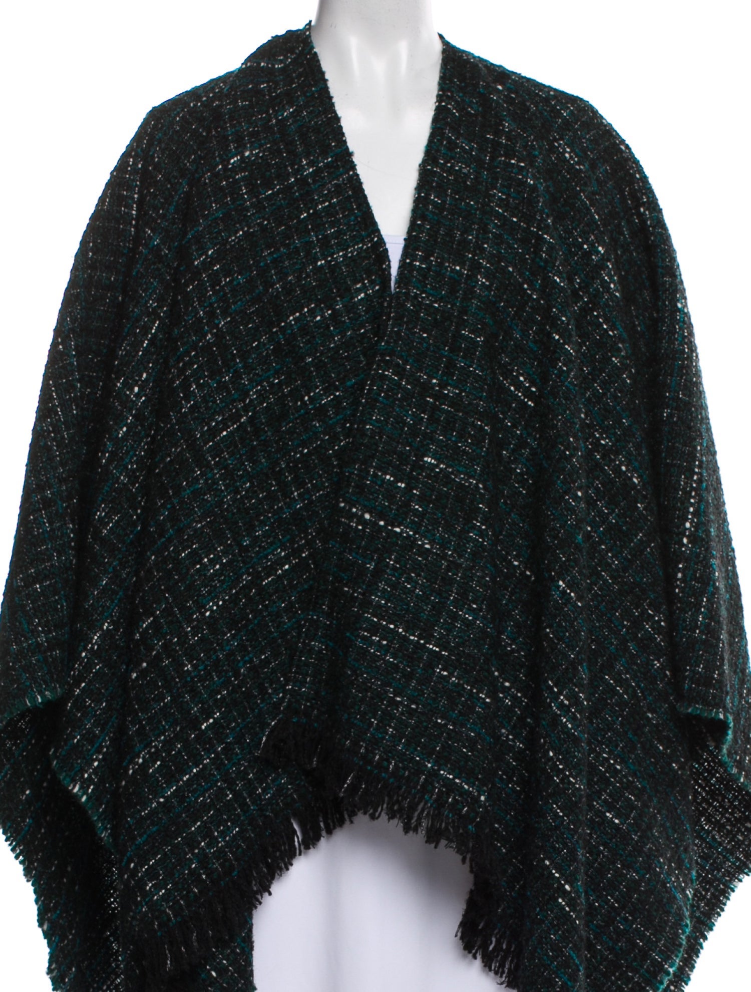Maje Wool Striped Shawl