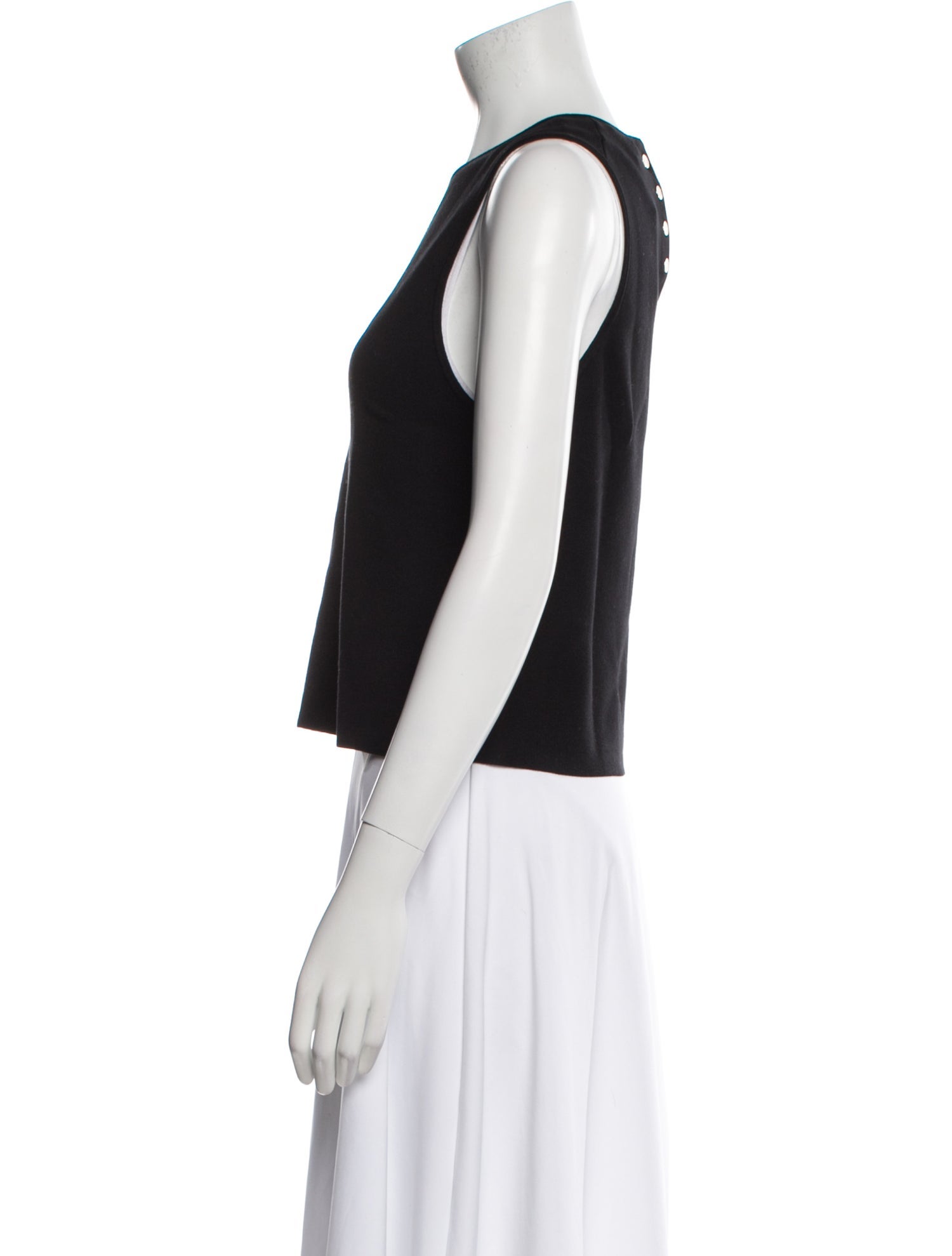 Maje Crew Neck Sleeveless Top w/ Tags