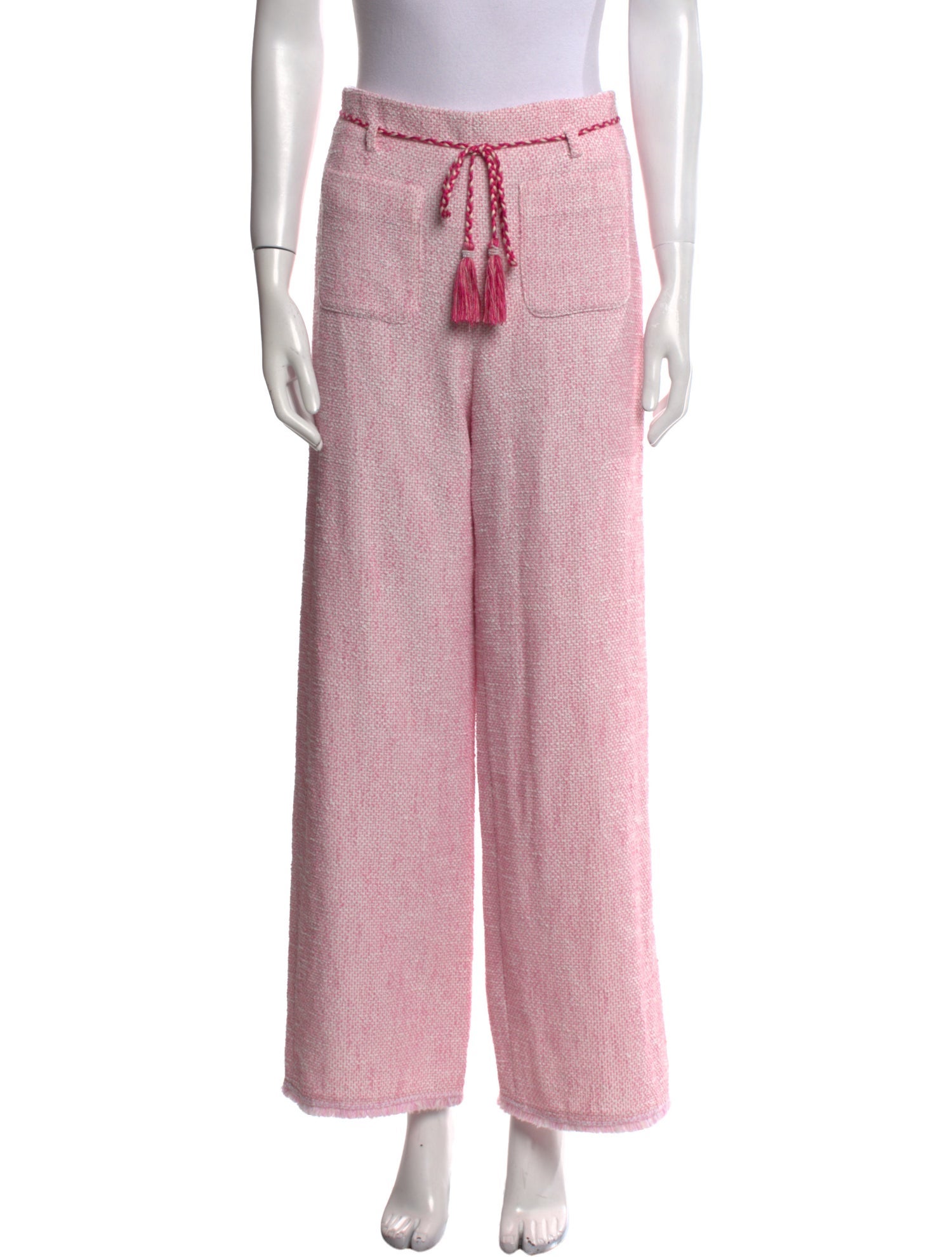 Maje Printed Wide Leg Pants